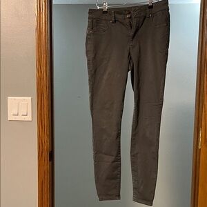 Maurices Dark Gray Skinny Pants
